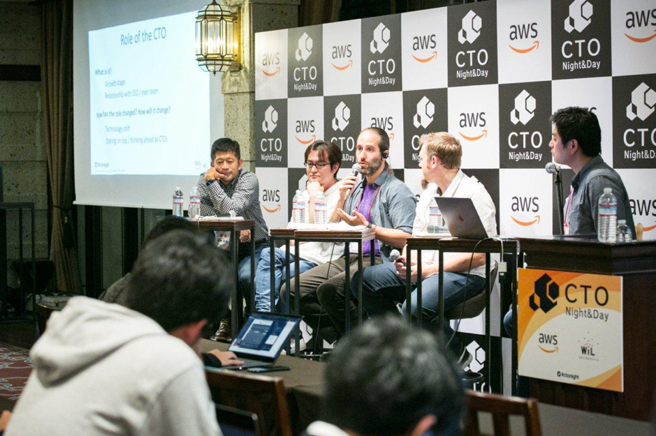 Cto に求められる役割から年収 持ち株割合まで 著名 Cto Ceo が徹底討論 Cto Night Day 19 Panel Discussion Aws Startup ブログ