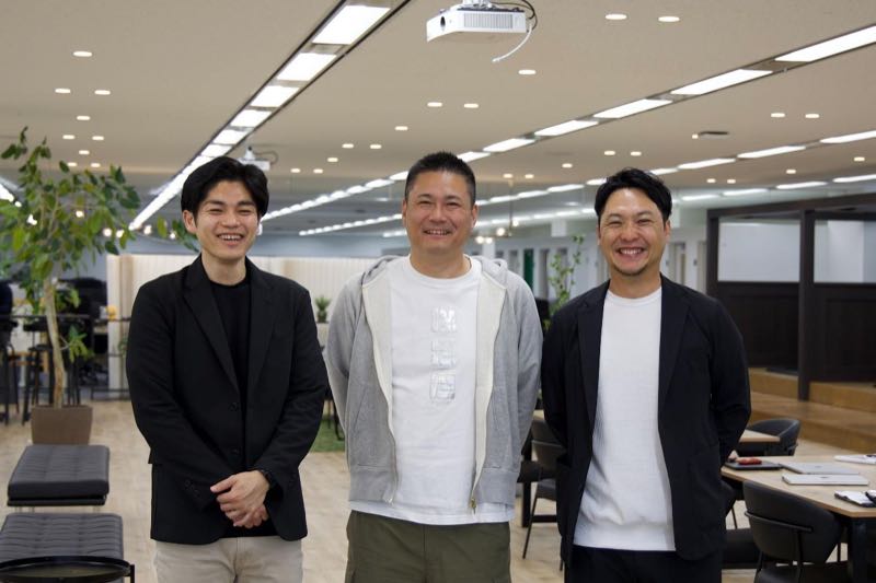 インタビューの様子
