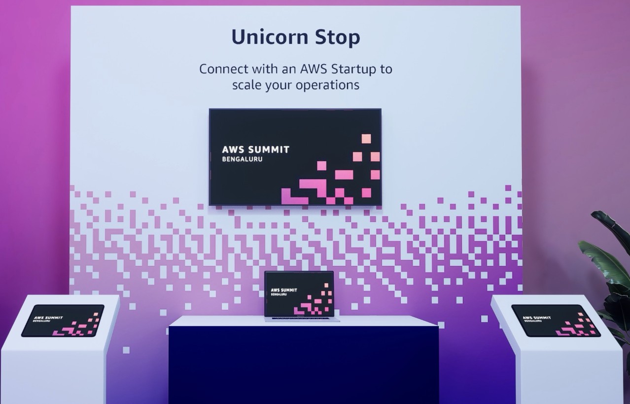 Unicorn Stop ブースの様子