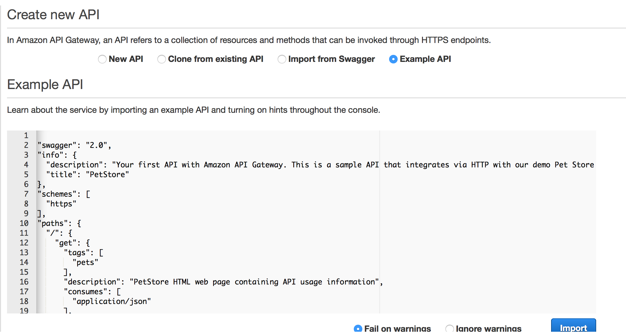 java api