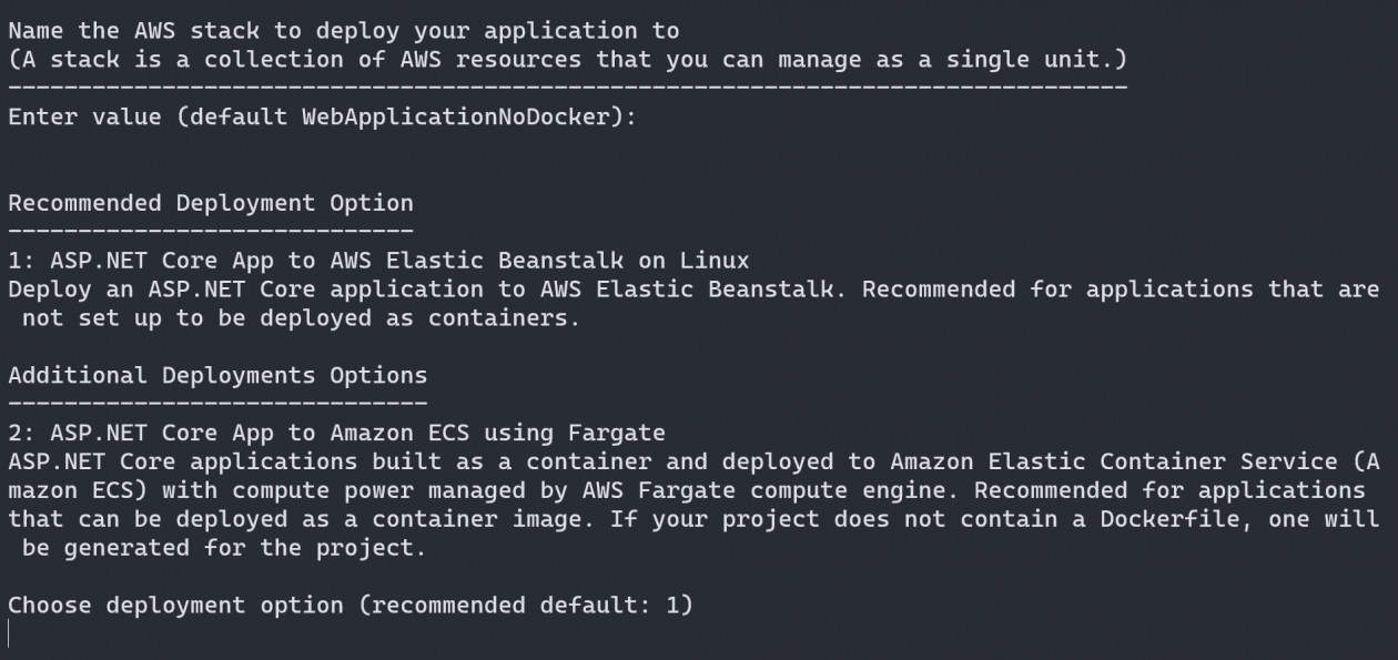 Reimagining the AWS .NET deployment experience | AWS Developer Tools Blog
