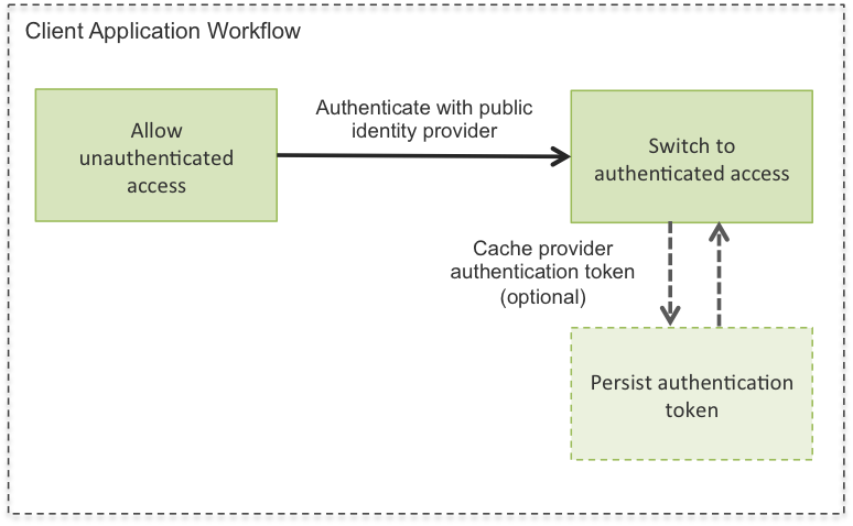 Client Application Workflow