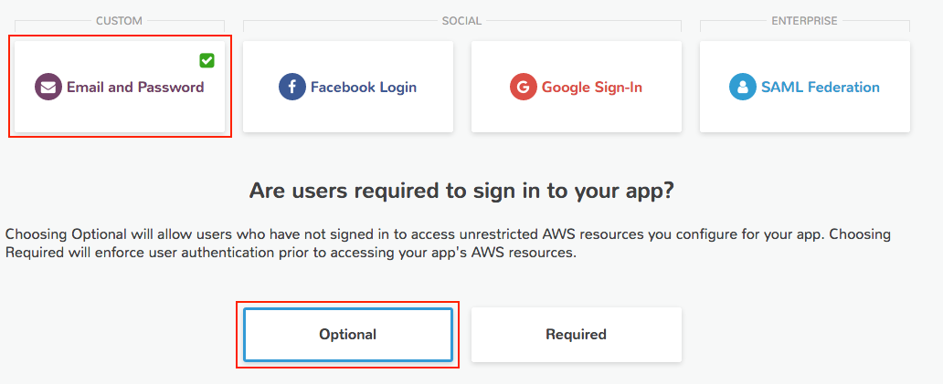 Allow Users to Log In/Sign up Using Other Applications (Google