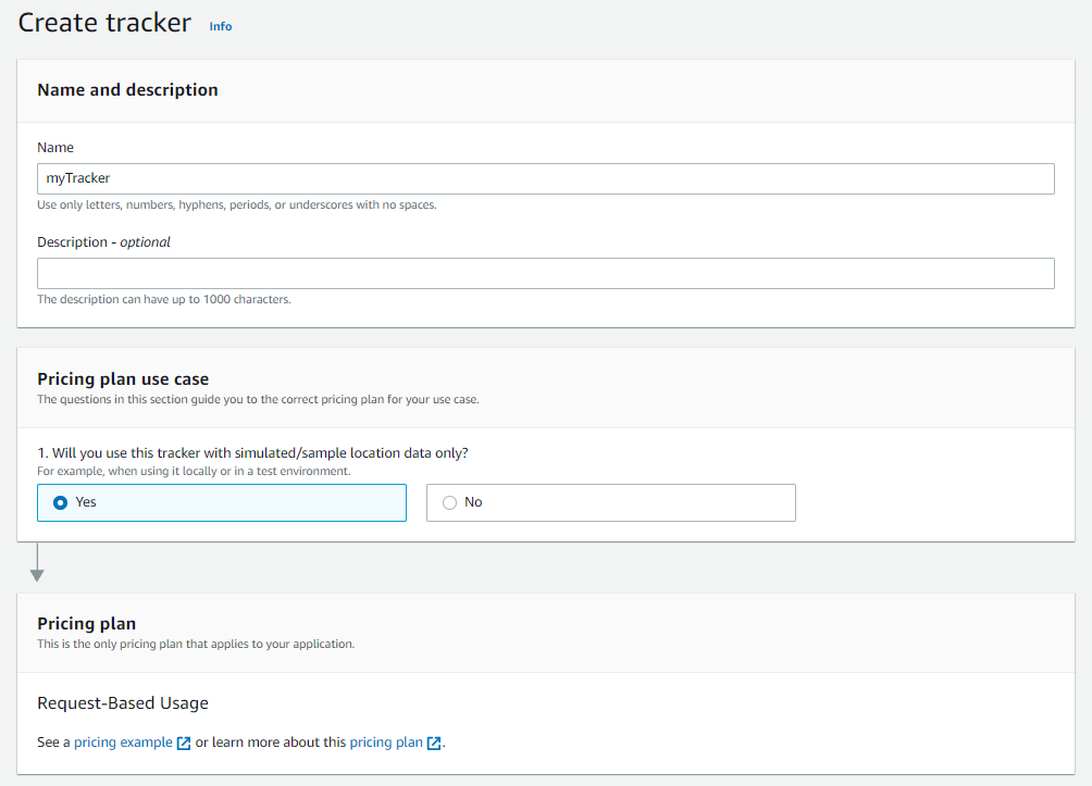 Amazon Location Service enables Position Filtering to reduce position ...