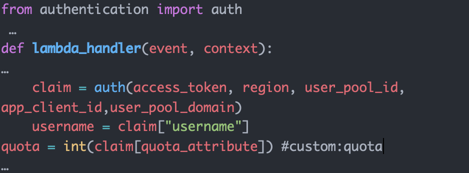 Figure 2. Authentication Method