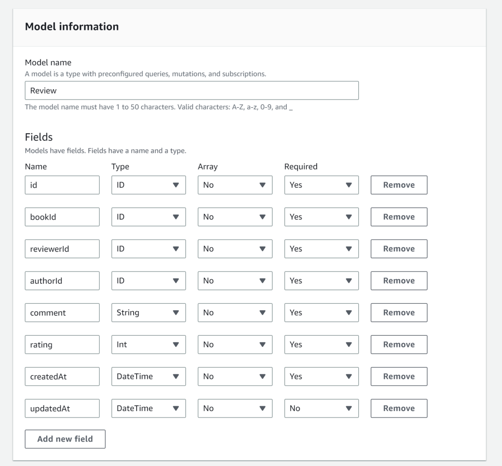 Reviews Source API Model