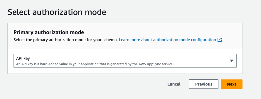 API KEY Auth mode