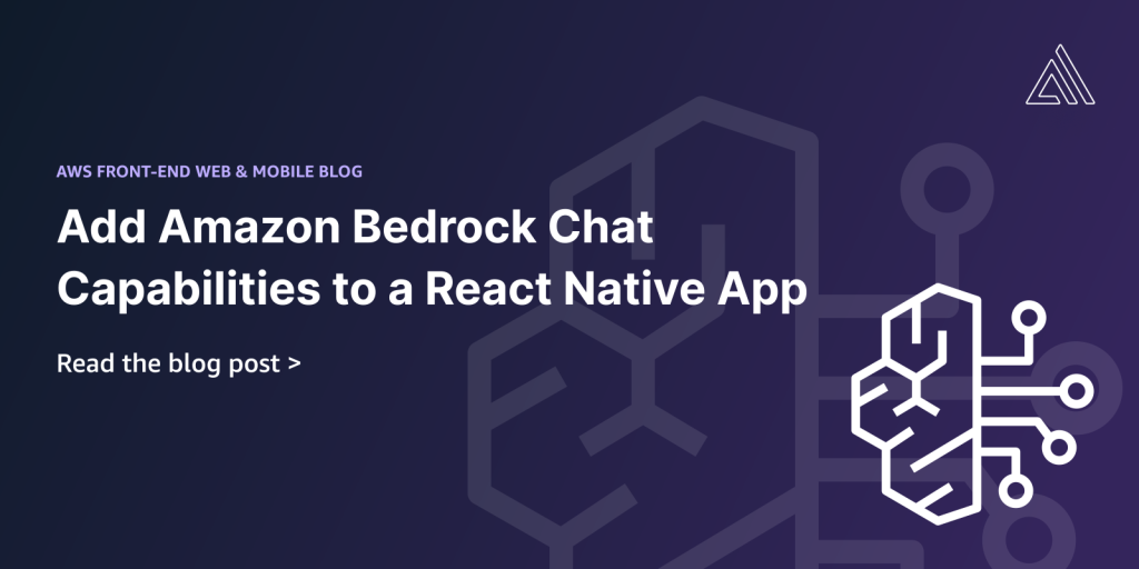 Add Amazon Bedrock Chat Capabilities to a React Native App