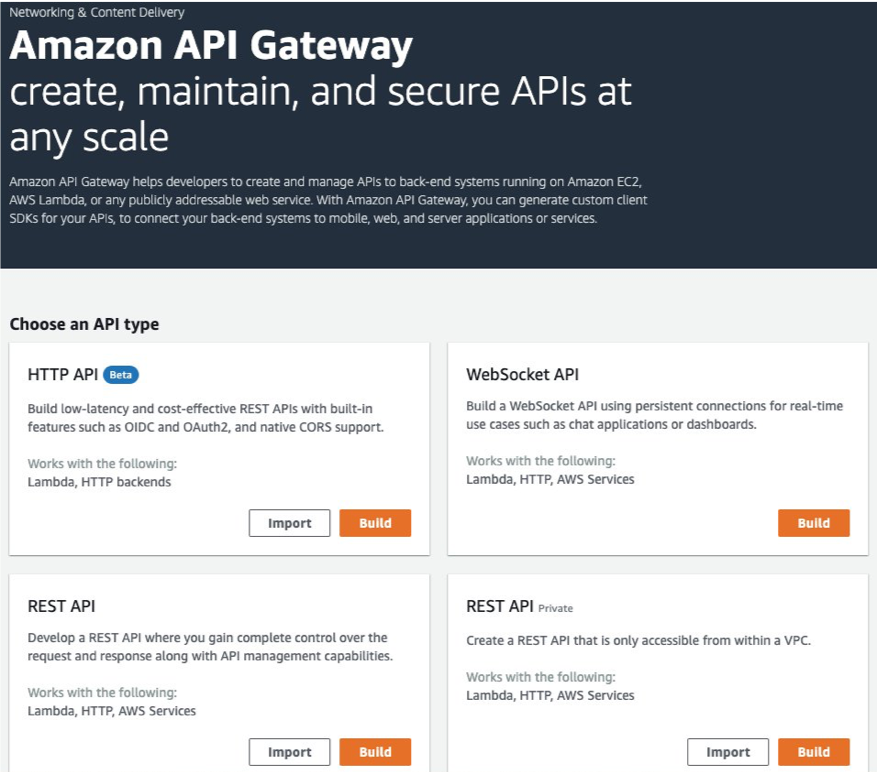 Announcing HTTP APIs for Amazon API Gateway | AWS Compute Blog