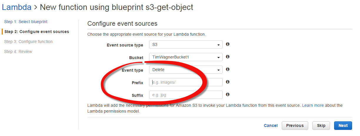 Amazon S3 Adds Deletion Event Types and Prefix and Suffix Filtering