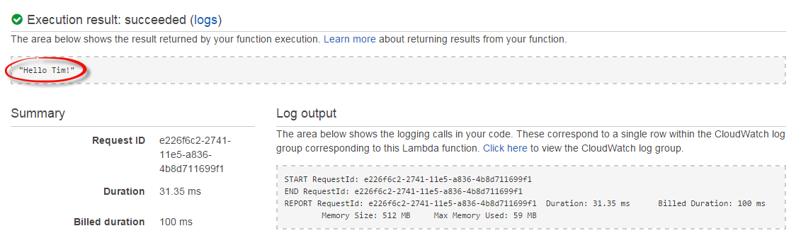 Scala Upload in the AWS Lambda Console