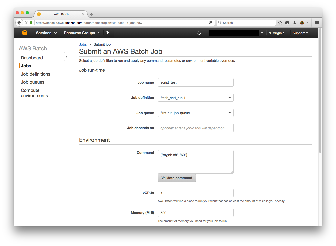 Is it possible to submit Batch run through command shell?