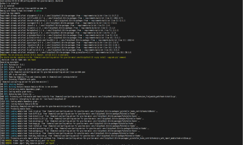 Building Porting Advisor binaries
