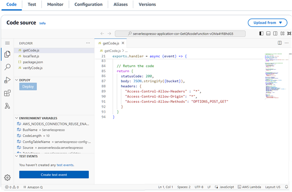 AWS Lambda is introducing a new code editing experience in the AWS console based on the popular Code-OSS, Visual Studio Code Open Source code edi