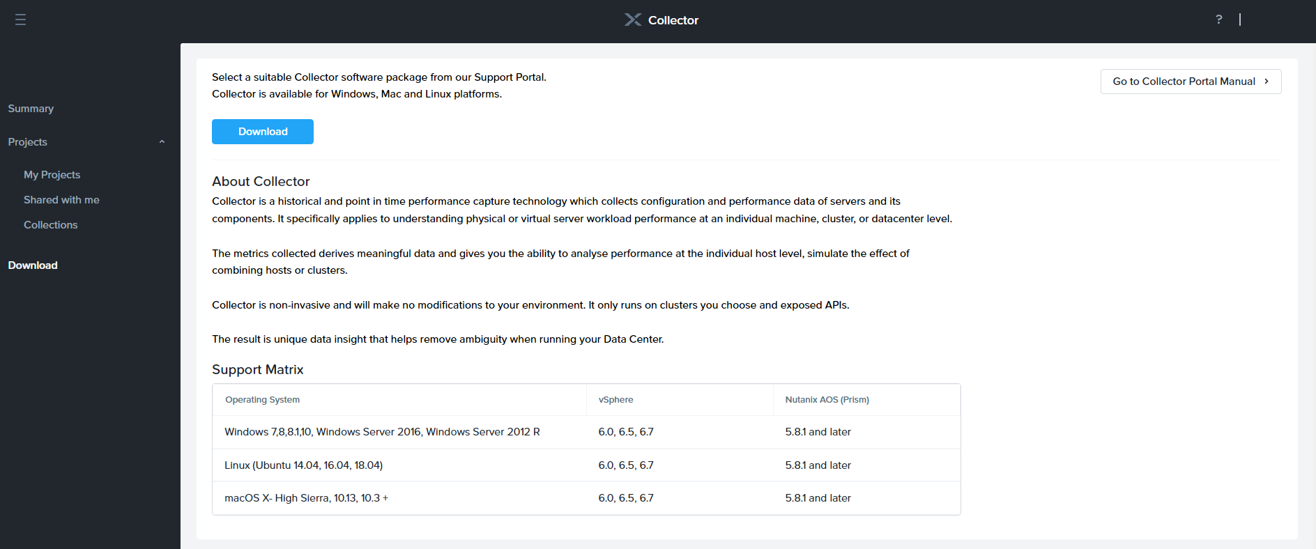 Figure 1 - Nutanix downloads