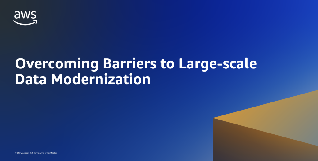 Barriers to Large-scale Data Modernization