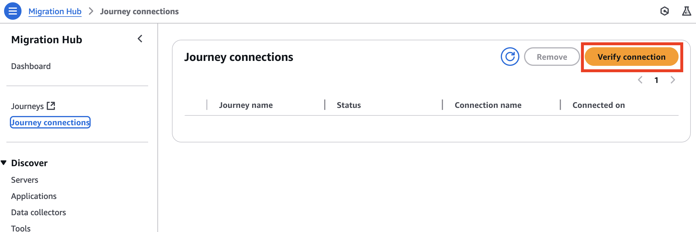 Figure 5 - Journey connections