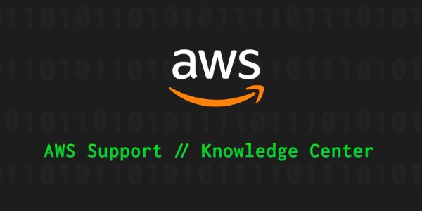 AWS Knowledge Center image