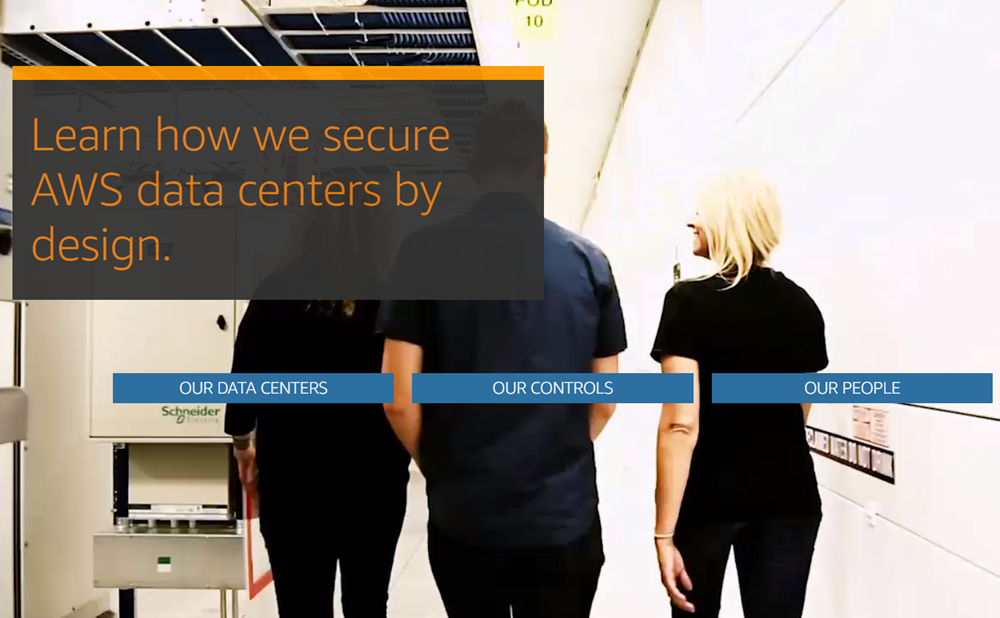 virtual tour of aws data center