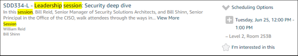 How to add a leadership session to your schedule