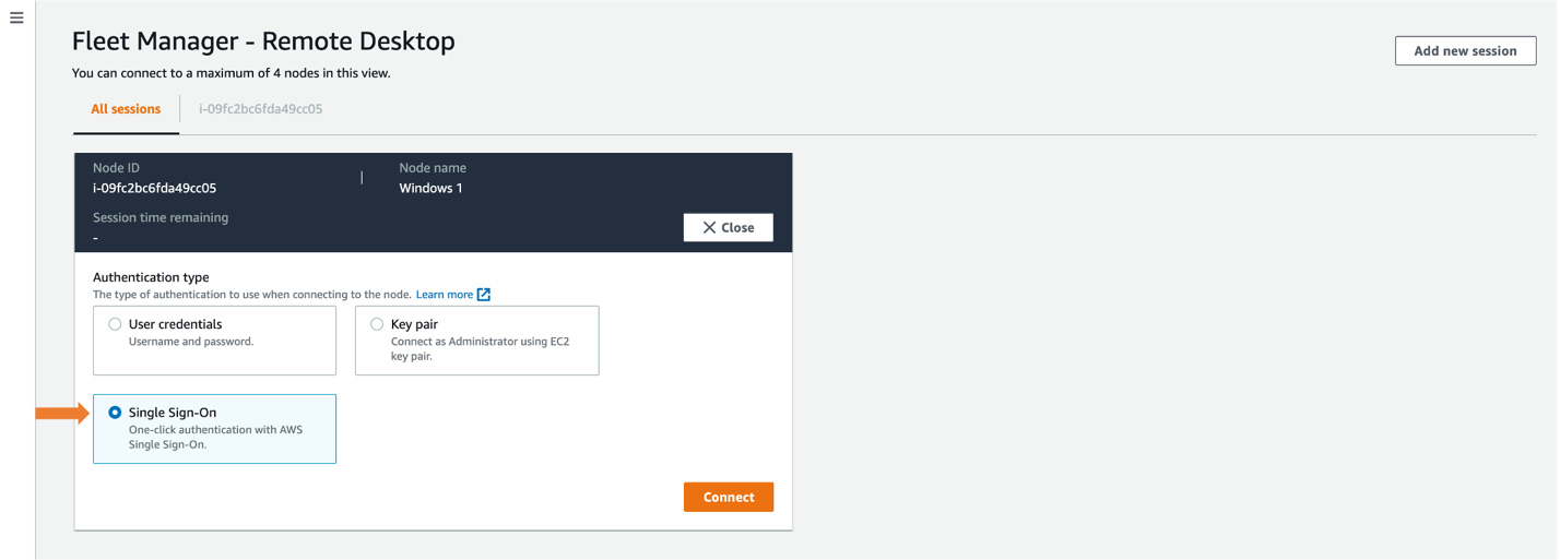 Figure 9: Selecting IAM Identity Center