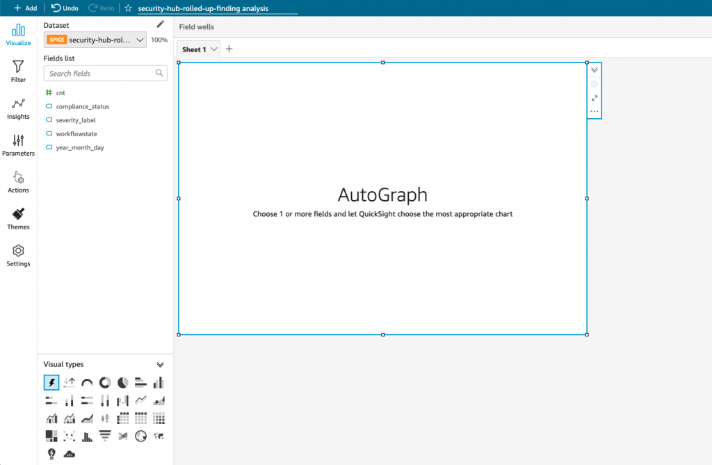 Figure 11. Create an analysis page