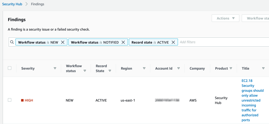 Three recurring Security Hub usage patterns and how to deploy them | Noise