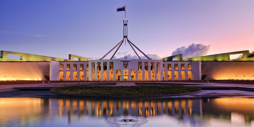 CAN Parliament Facade