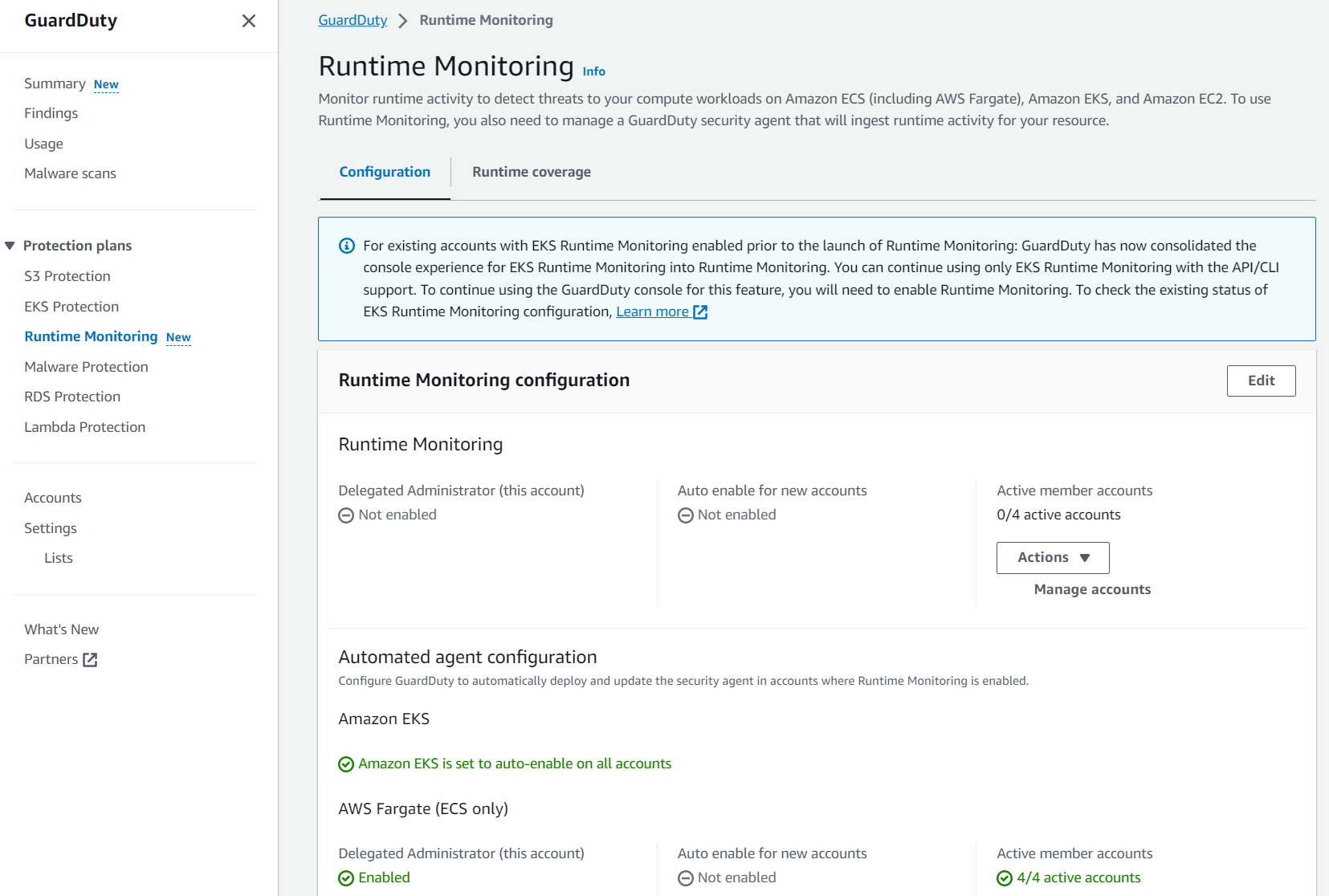 Figure 3: GuardDuty Runtime Monitoring overview