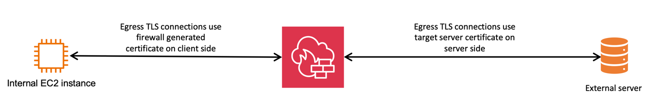 Figure 3: Egress TLS certificate usage