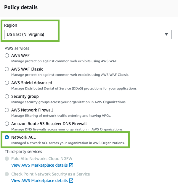 Centrally manage VPC network ACL rules to block unwanted traffic using ...