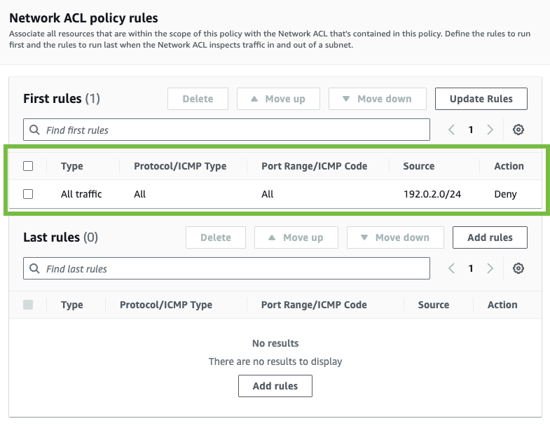 Centrally manage VPC network ACL rules to block unwanted traffic using ...