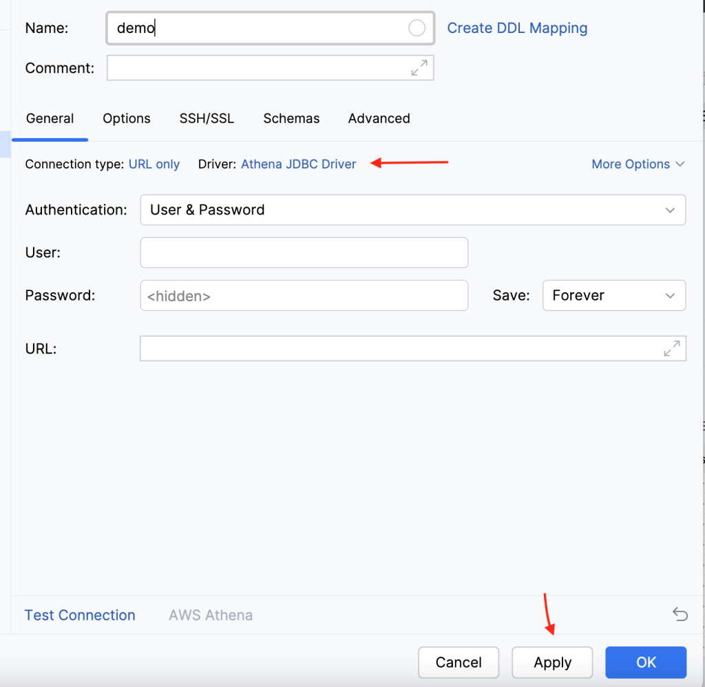 Figure 14: Create a project data source profile