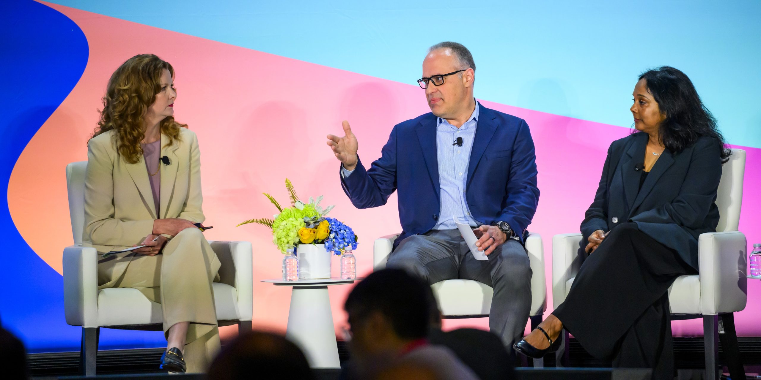 Speakers during AWS Summit Washington, DC 2025 on June 10, 2025.