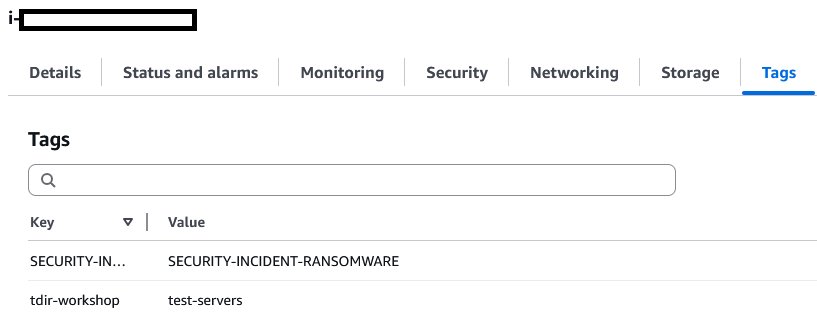 Figure 7: Incident tags