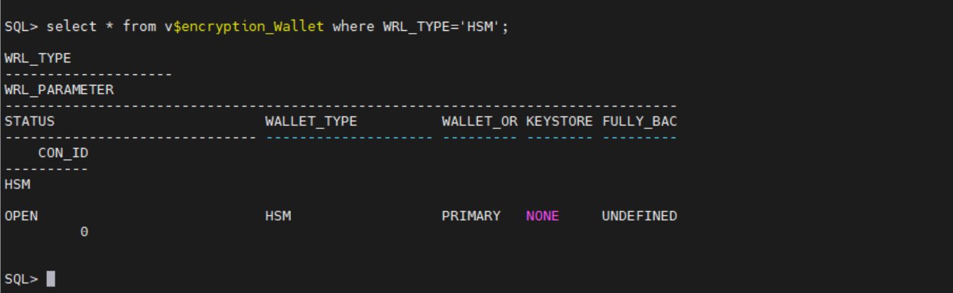 Figure 3: Verify that WALLET_TYPE and WALLET_OR are correct