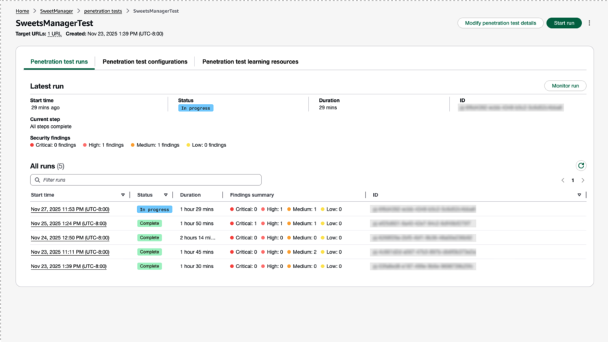 Figure 1: Initiate a pen test in minutes and receive validated findings within hours.