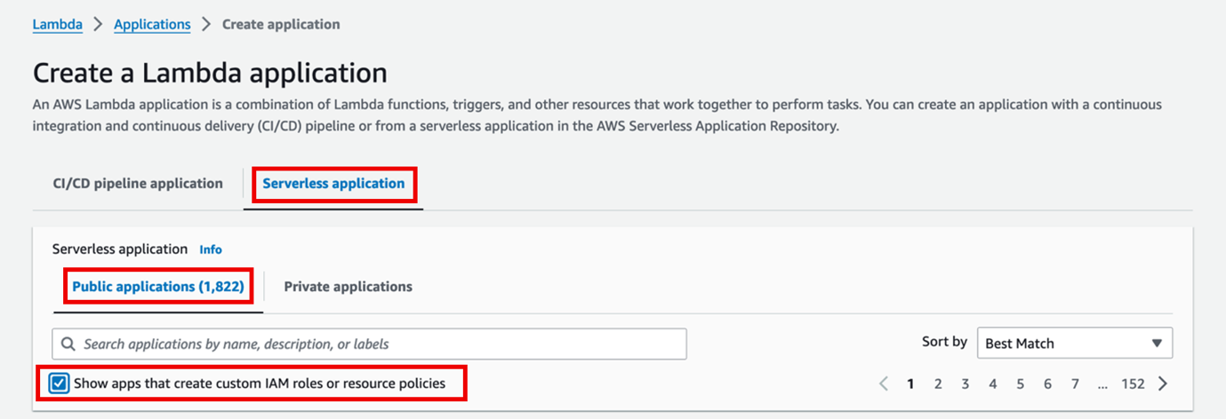 Figure 8: Create a rotation Lambda function in the centralized security account for secret rotation
