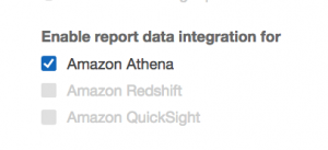 Configuring Amazon Athena Integration