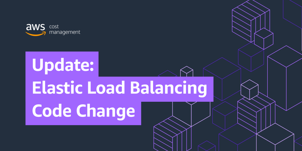 Update: Elastic Load Balancing Code Change