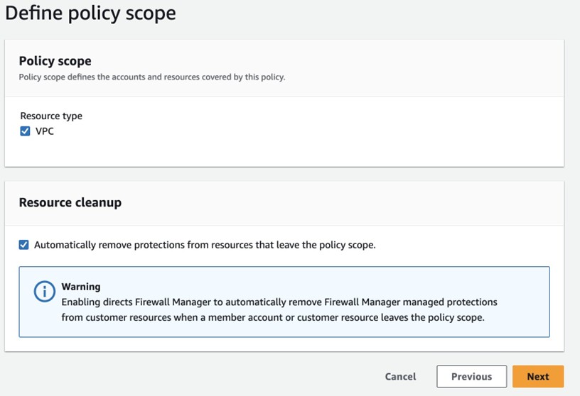 利用AWS Firewall Manager统一部署Network Firewall (二) 集中式架构