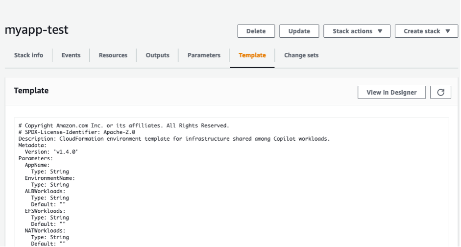 Plantilla de CloudFormation