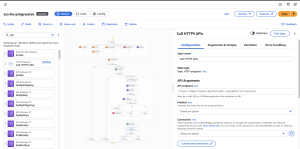 Configuración de la tarea HTTP en Workflow Studio de AWS Step Functions