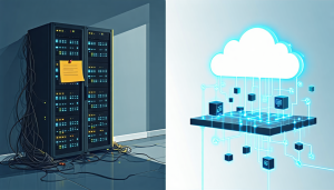 comparación entre on-prem vs en la nube