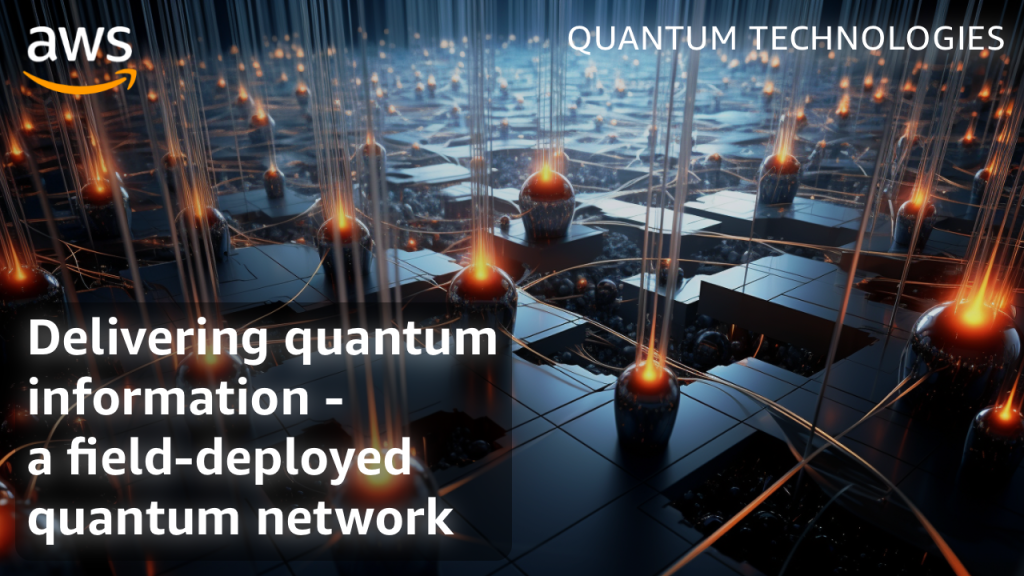 Delivering quantum information - a field-deployed quantum network