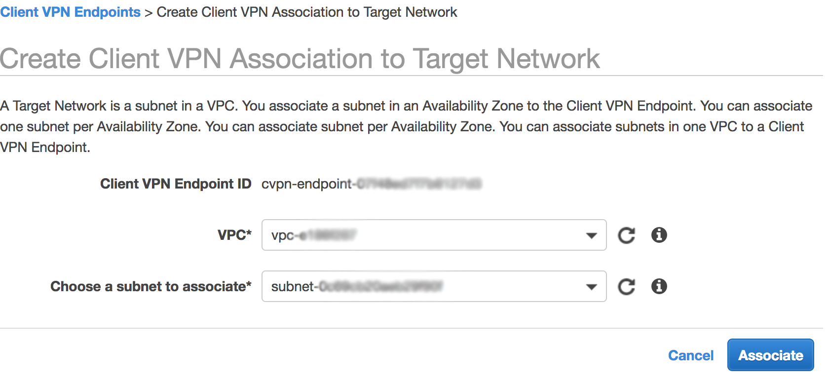 endpoint vpn for mac