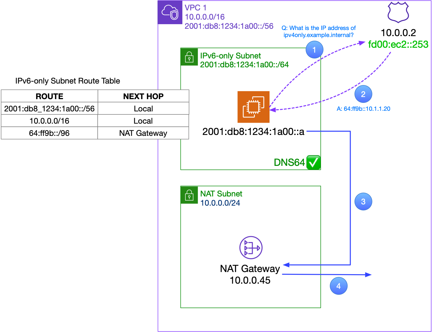 DNS64 and NAT64