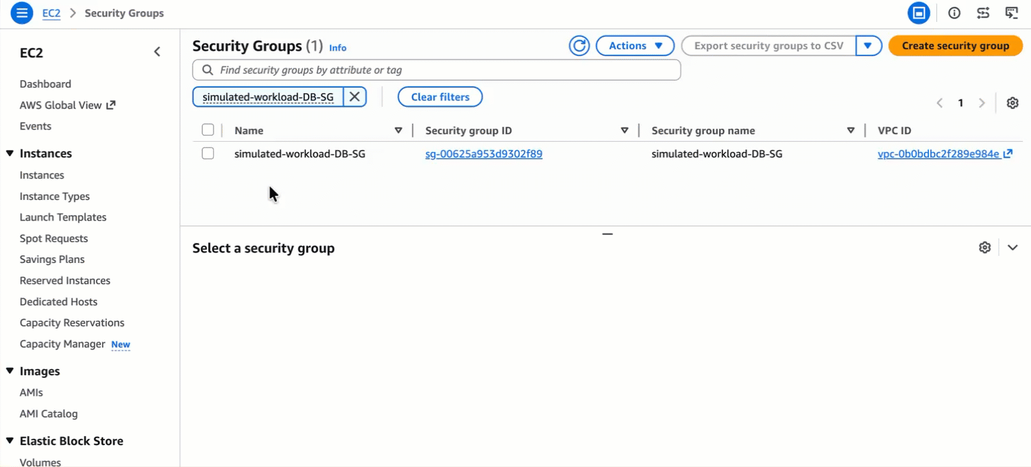 安全组入站规则被删除