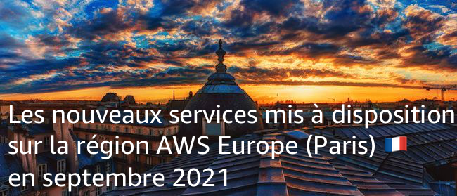 Nouveaux services en septembre 2021