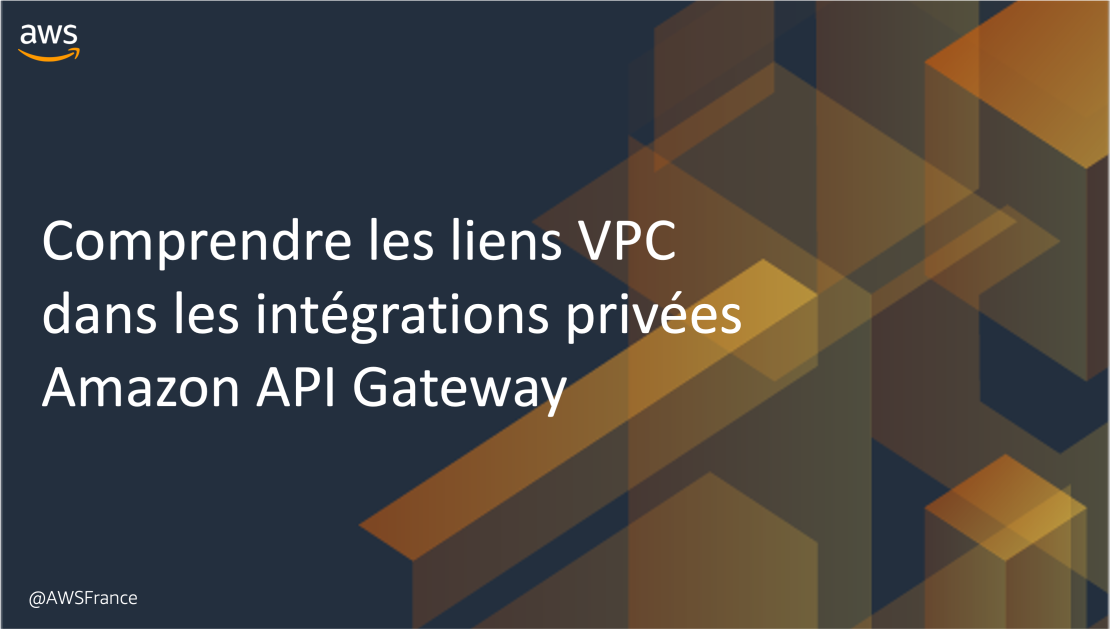 Comprendre les liens VPC dans les intégrations privées Amazon API ...